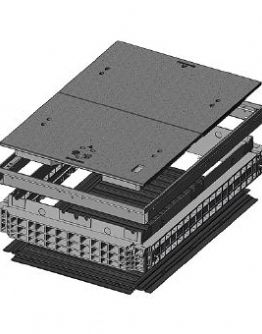 Základ šachty EK 508, D400, poklop litina 